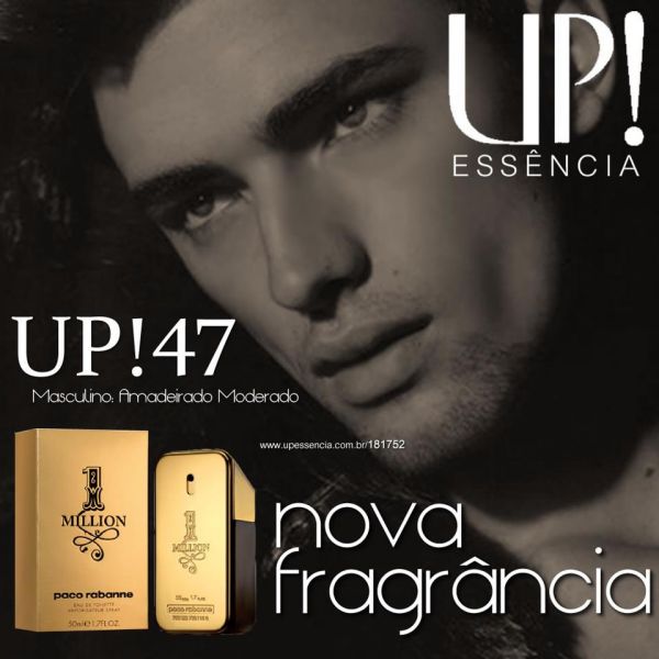47-1 million - perfume com formula amadeirado moderado